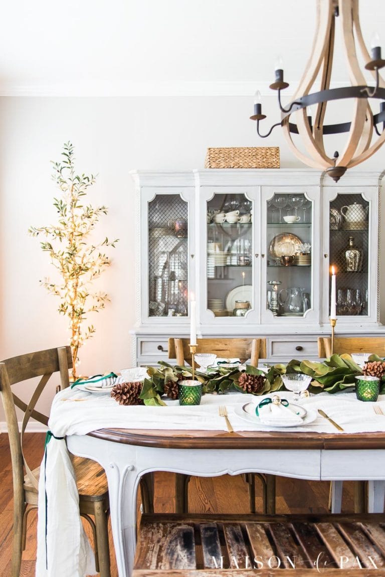 The Easy Way to Set a Gorgeous Holiday Table - Maison de Pax