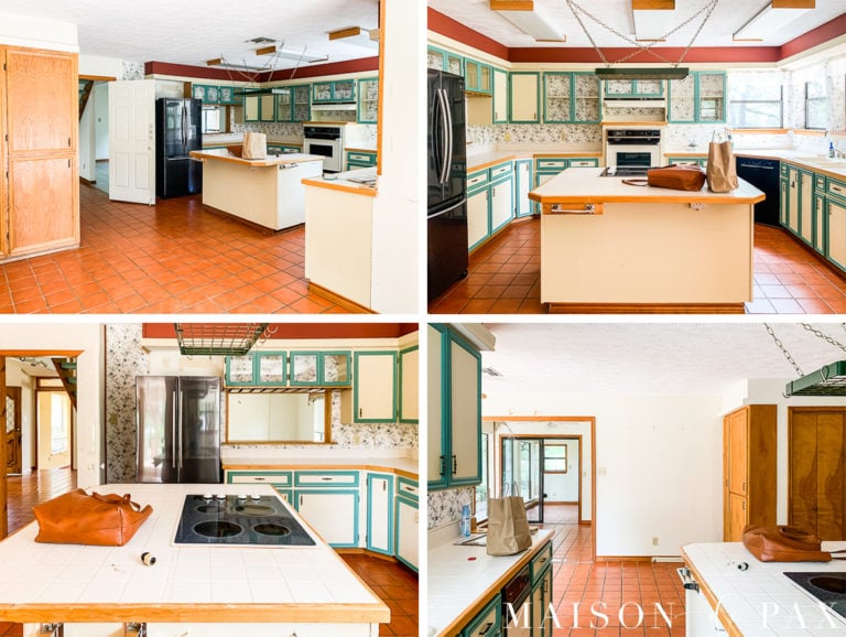 White and Wood Kitchen Reveal: Part 1, Cabinets - Maison de Pax