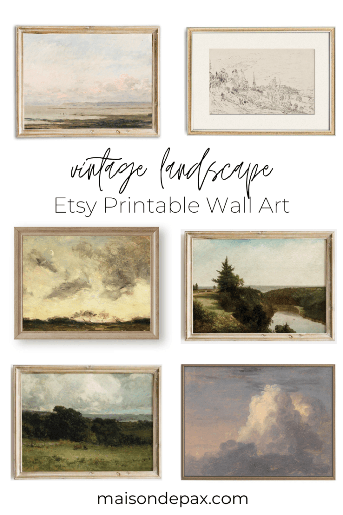 Printable Wall Art: Stylish Etsy Prints - Maison de Pax