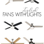 stylish fans with lights