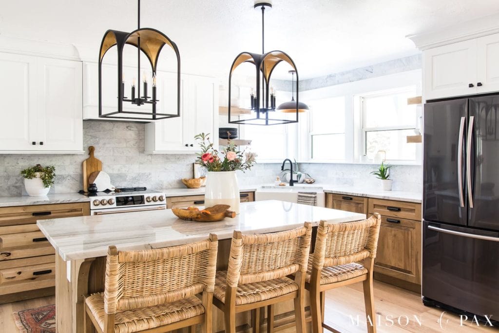 White and Wood Kitchen Reveal: Part 2 - Maison de Pax