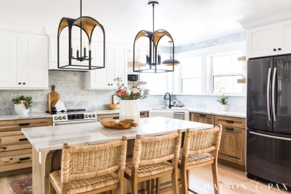 White and Wood Kitchen Reveal: Part 2 - Maison de Pax