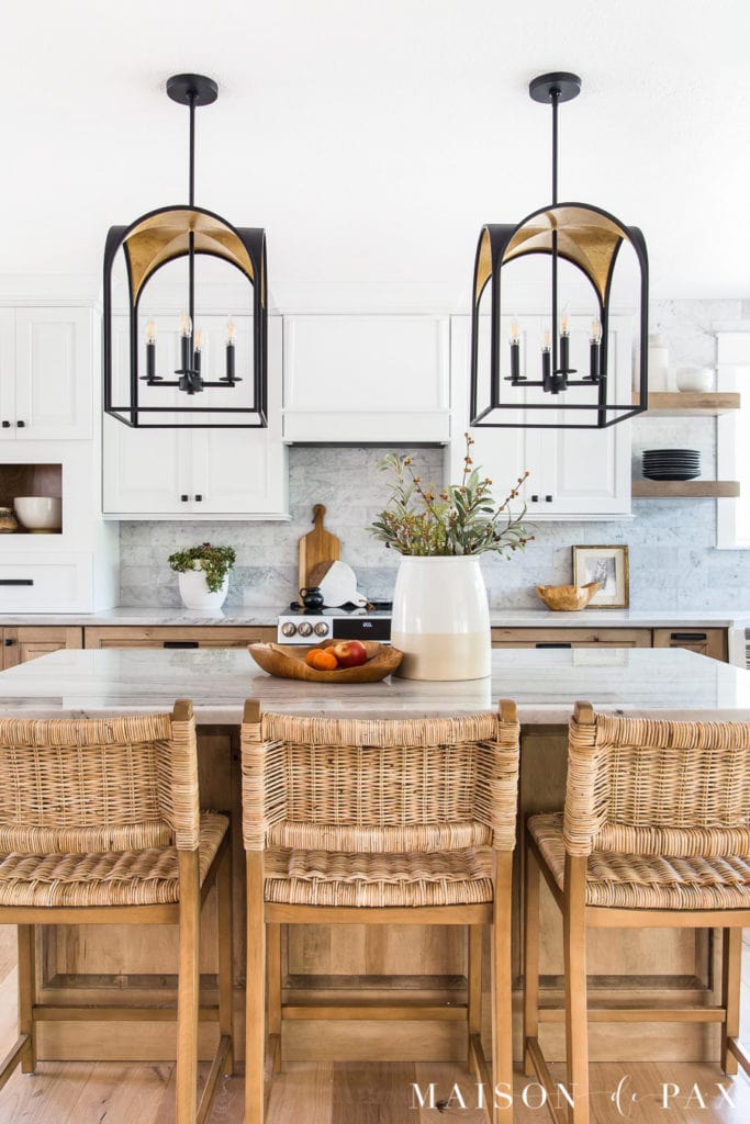 White and Wood Kitchen Reveal: Part 1, Cabinets - Maison de Pax