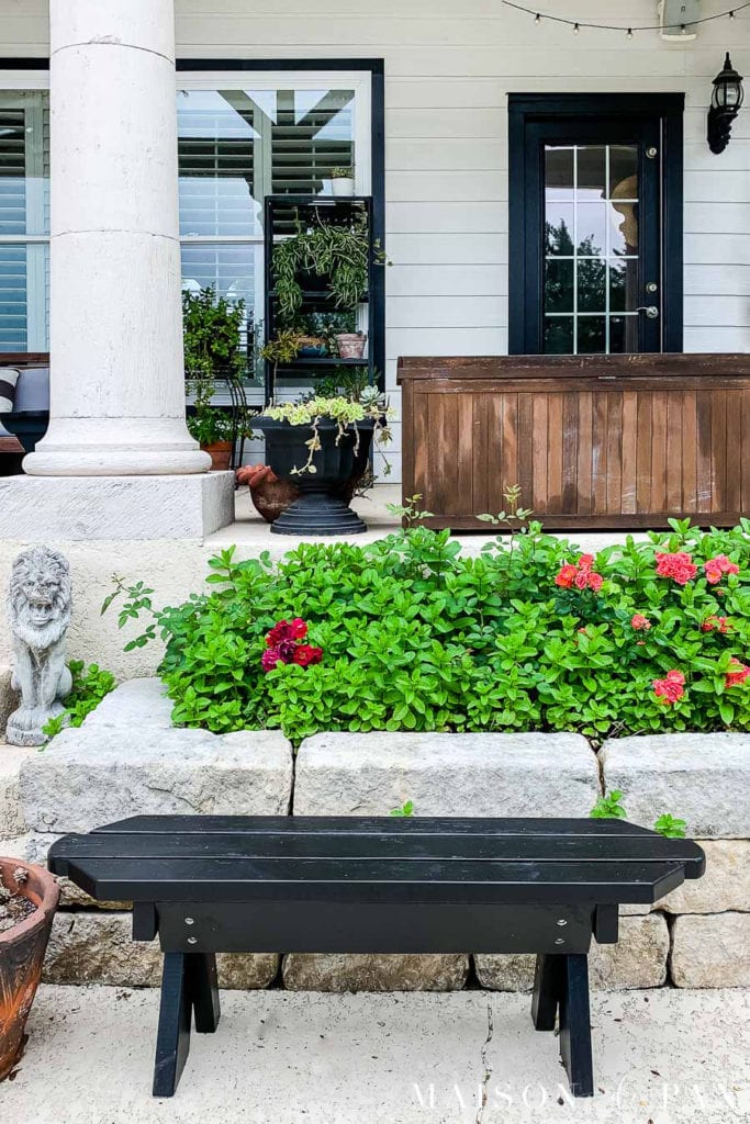 How to Paint Outdoor Wood Furniture Maison de Pax