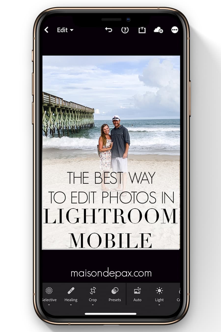 best way to edit photos in lightroom mobile app
