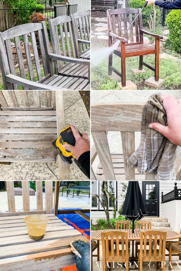 How to Restore Teak Furniture Maison de Pax