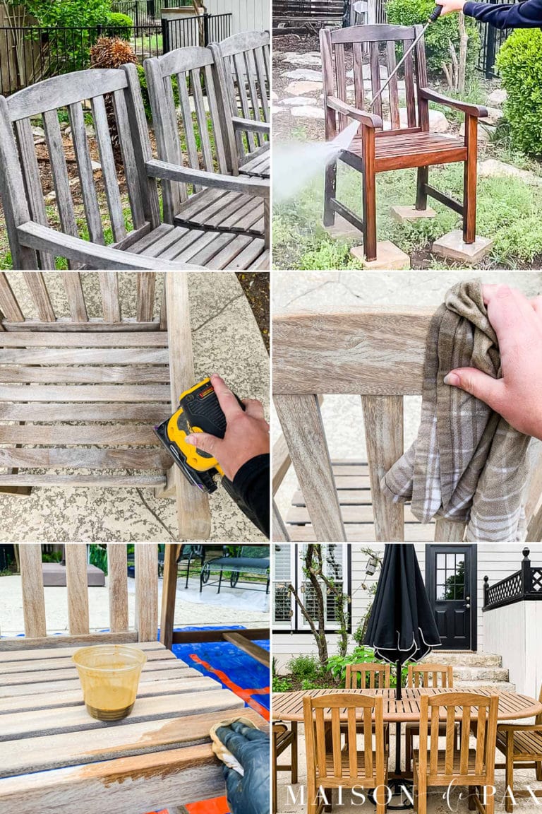 How to Restore Teak Furniture Maison de Pax