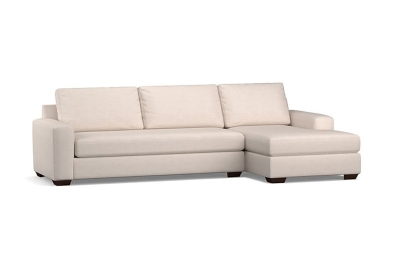 Big Sur chaise sofa from Pottery Barn