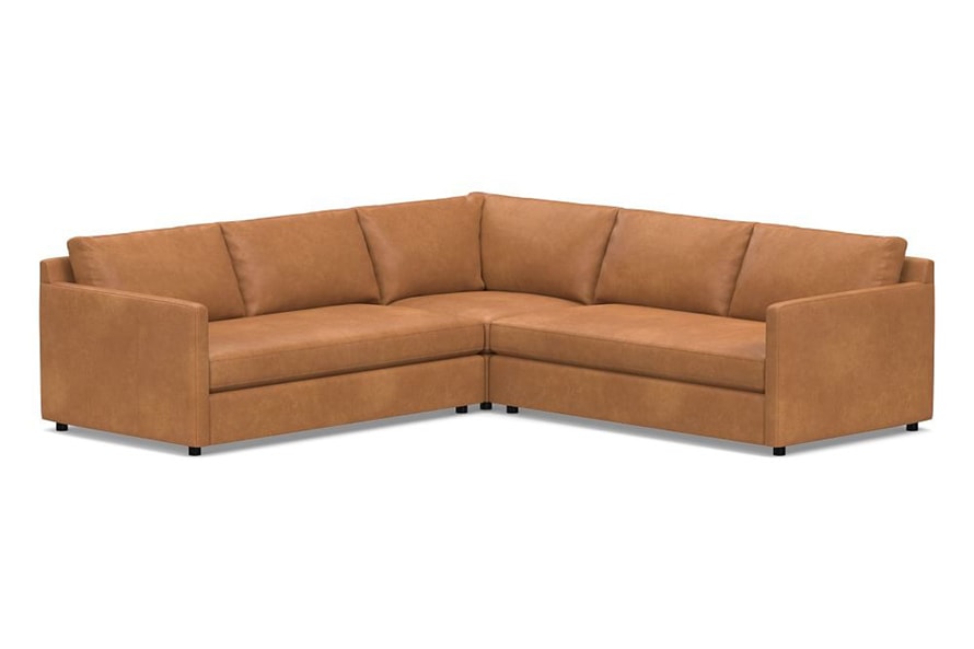 Pacifica Leather Sectional from PB