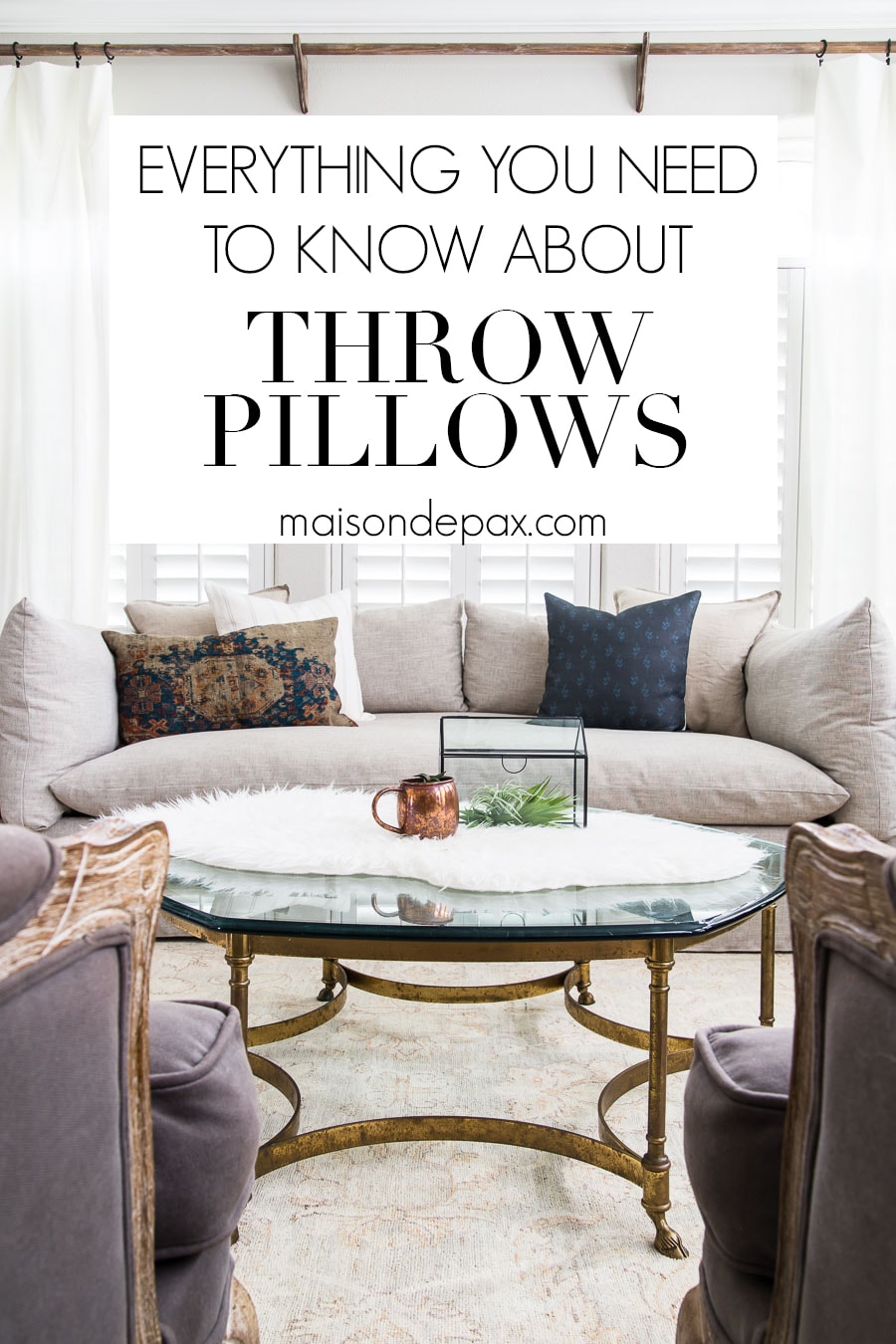 everything you need to know about throw pillows