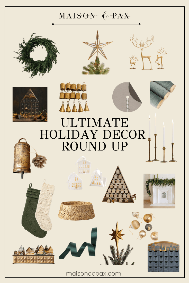 the best essential holiday decor: wreaths, tree skirts, ornaments, and more