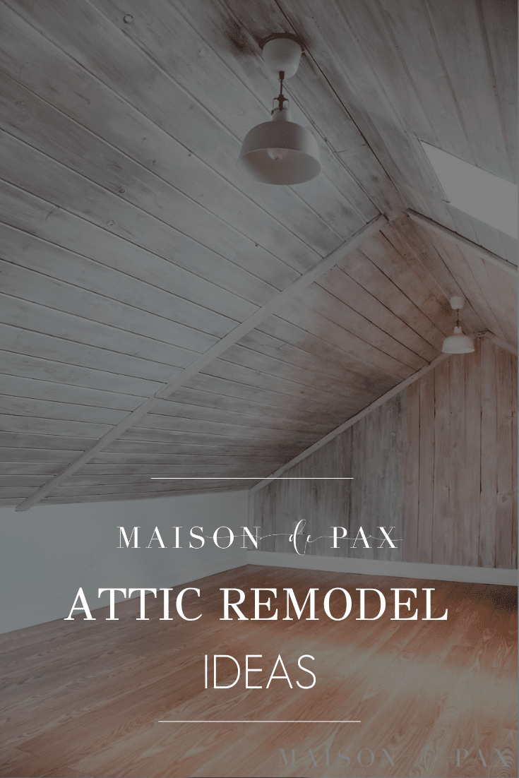 attic remodel ideas
