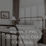 small master bedroom decorating ideas
