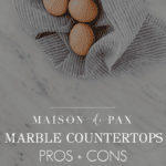 pros and cons of marble countertops
