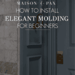 how to install elegant molding for beginners