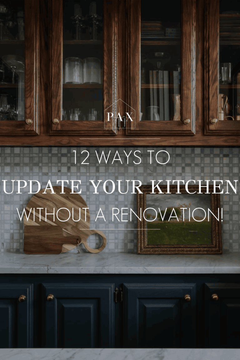 12 Easy Kitchen Updates that Look Custom (No Renovation Needed ...